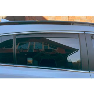 Deflectores de ventana encastrables (4 uds, HIC) Kia Sportage 2015-2021 foto 2