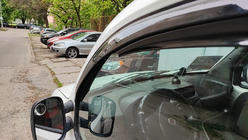 Fiat Doblo I 2001-2005 Deflectores de Ventana (2 uds., Sunplex Sport) foto 3