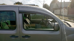 Mercedes Citan 2013-2021 Deflectores de Ventana (2 uds., Sunplex Sport) foto 3