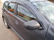 Dacia Duster 2008-2018 Deflectores de Ventana (4 uds., Sunplex Sport) foto 3