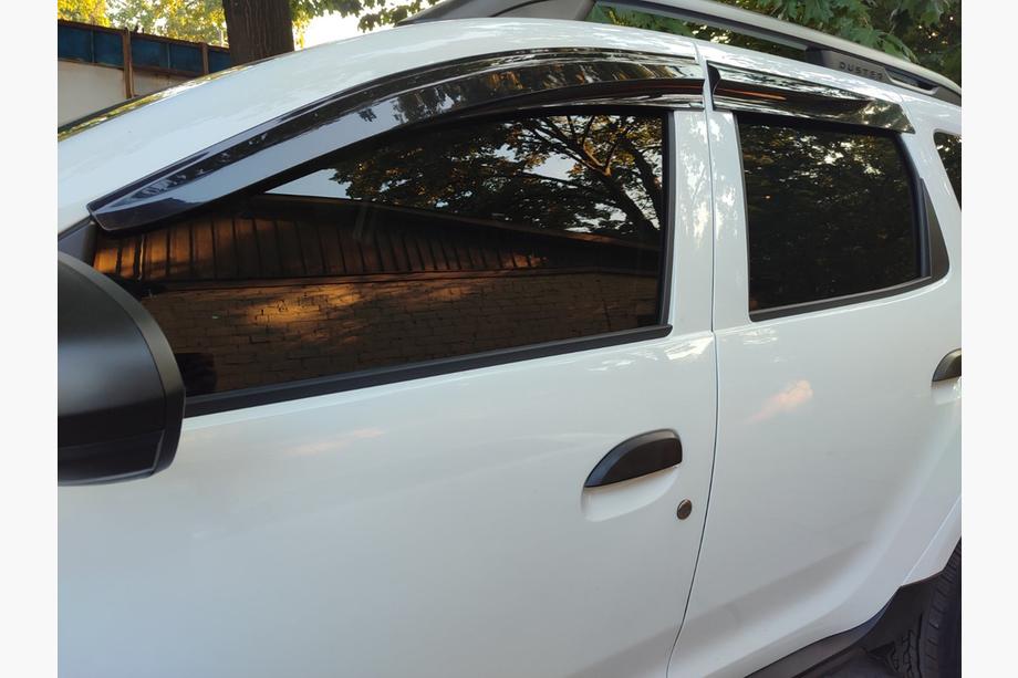 Renault Duster 2018-2024 Deflectores de Ventana (4 uds., Sunplex Sport) Foto 1