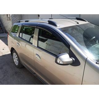 Deflectores de Ventana (4 uds., Sunplex Sport) Dacia Logan MCV 2013-2020 foto 3