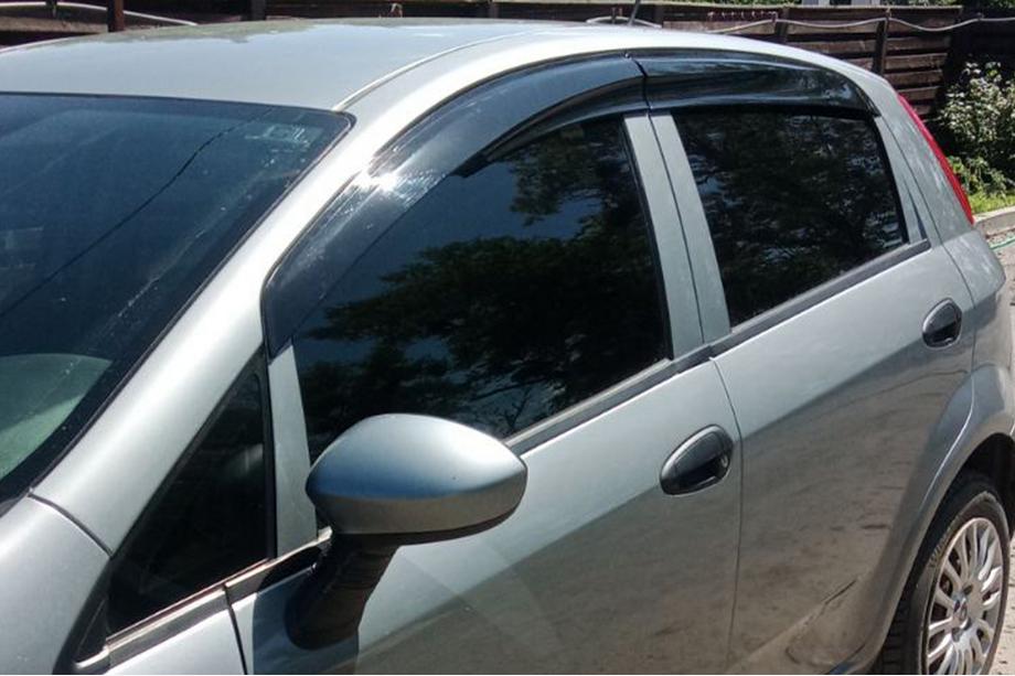 Fiat Punto Grande/EVO 2006-2018 Deflectores de Ventana (4 uds., Sunplex Sport) Foto 6