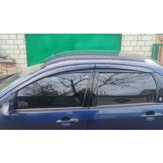Deflectores de Ventana SD (4 uds, Sunplex Sport) Ford Focus I 1998-2005 foto 1