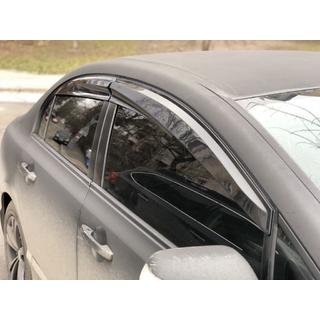 Deflectores de Ventana (4 uds., Sunplex Sport) Honda Civic Sedan VIII 2006-2011 foto 1
