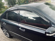 Mercedes E-class W211 2002-2009 Deflectores de Ventana SD (4 uds, Sunplex Sport) foto 1