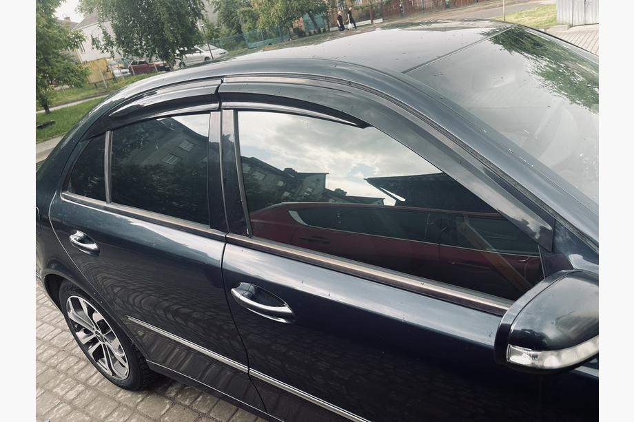 Mercedes E-class W211 2002-2009 Deflectores de Ventana SD (4 uds, Sunplex Sport) Image