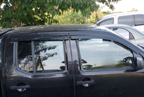 Nissan Navara 2006-2015 Deflectores de Ventana (4 uds., Sunplex Sport) foto 9