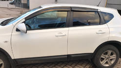 Nissan Qashqai 2007-2010 Deflectores de Ventana (4 uds., Sunplex Sport) foto 1