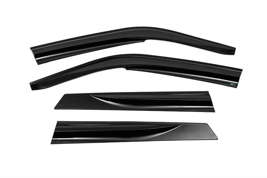 Opel Vectra B 1995-2002 Deflectores de Ventana SD (4 uds, Sunplex Sport) Foto 2