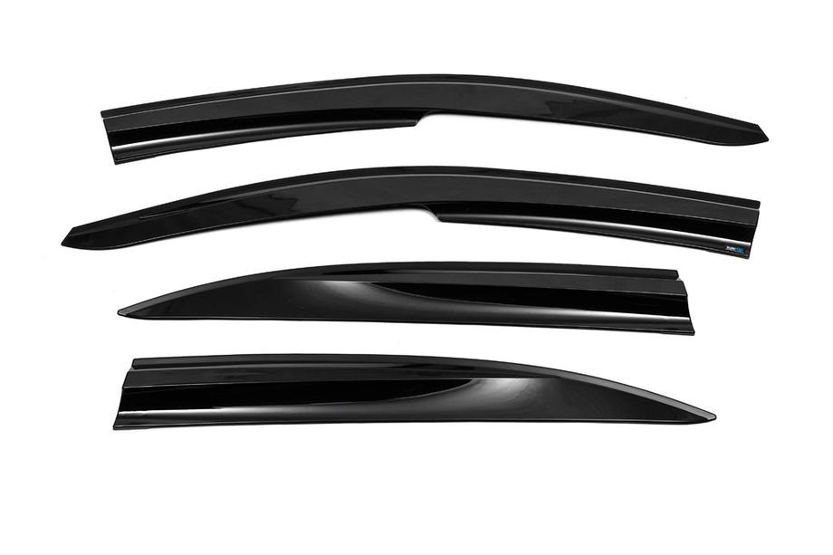 Opel Vectra C 2002-2008 Deflectores de Ventana SD (4 uds, Sunplex Sport) Foto 2