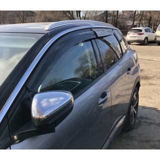 Deflectores de Ventana (4 uds., Sunplex Sport) Peugeot 3008 2016-2023 foto 3