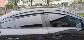Renault Fluence 2009-2016 Deflectores de Ventana (4 uds., Sunplex Sport) foto 3
