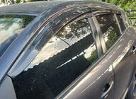 Renault Megane III 2009-2016 Deflectores de Ventana HB (4 uds, Sunplex Sport) foto 1