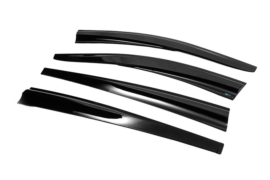 Renault Megane III 2009-2016 Deflectores de Ventana HB (4 uds, Sunplex Sport) Foto 10