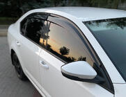 Skoda Octavia III A7 2013-2019 Deflectores de viento Liftback (4 uds, Sunplex Sport) foto 1