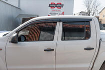 Volkswagen Amarok 2010-2022 Deflectores de Ventana (4 uds., Sunplex Sport) foto 2