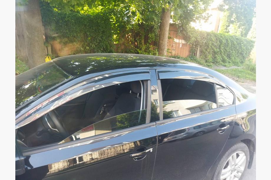 Volkswagen Jetta 2011-2018 Deflectores de Ventana (4 uds., Sunplex Sport) Foto 1