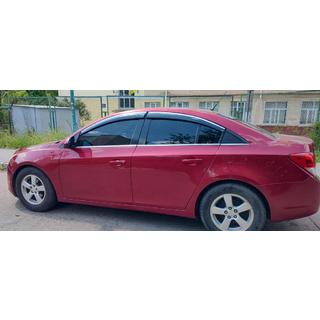Deflectores de Ventana con Moldura Cromada (4 uds, Sunplex Chrome) Chevrolet Cruze 2009–2015 foto 1
