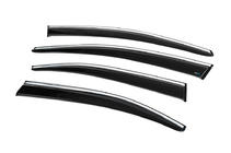 Citroen C-Elysee 2013-2022 Deflectores de Ventana con Moldura Cromada (4 uds, Sunplex Chrome) foto 9