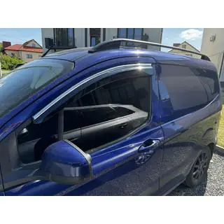 Deflectores de Ventana con Moldura Cromada (4 uds, Sunplex Chrome) foto 1
