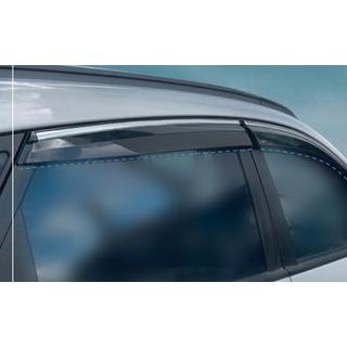 Deflectores de Ventana con Moldura Cromada (4 uds, Sunplex Chrome) Hyundai IX-35 2010-2015 foto 2
