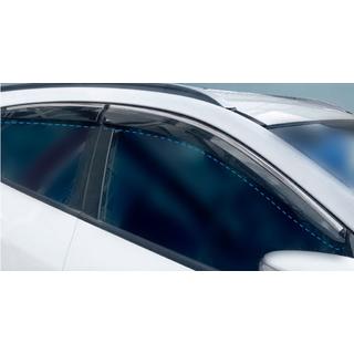 Deflectores de Ventana con Moldura Cromada (4 uds, Sunplex Chrome) Hyundai IX-35 2010-2015 foto 1