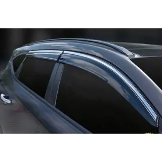 Deflectores de Ventana con Moldura Cromada (4 uds, Sunplex Chrome) foto 4