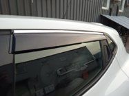 Renault Clio V 2019- Deflectores de Ventana con Moldura Cromada (4 uds, Sunplex Chrome) foto 6