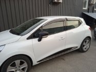 Renault Clio V 2019- Deflectores de Ventana con Moldura Cromada (4 uds, Sunplex Chrome) foto 1