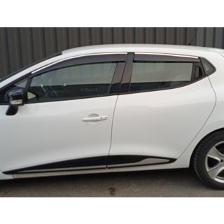 Deflectores de Ventana con Moldura Cromada (4 uds, Sunplex Chrome) Renault Clio V 2019- foto 2