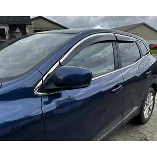 Deflectores de Ventana con Moldura Cromada (4 uds, Sunplex Chrome)