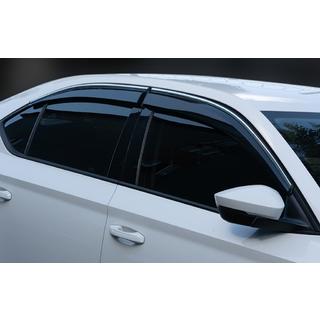 Deflectores de Ventana con Moldura Cromada SD (4 uds., Sunplex Chrome) foto 1