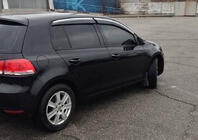 Volkswagen Golf 5 2003-2009 Deflectores de Ventana con Moldura Cromada (4 uds, Sunplex Chrome) foto 5