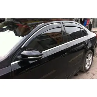 Deflectores de Ventana con Moldura Cromada (4 uds, Sunplex Chrome) foto 2