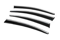 Volkswagen Passat B6 2006-2012 Deflectores de Ventana con Moldura Cromada (4 uds, Sunplex Chrome) foto 7