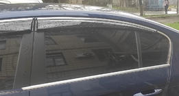 Volkswagen Passat B7 2012-2015 Deflectores de Ventana con Moldura Cromada SD (4uds, EU, Sunplex Chrome) foto 3