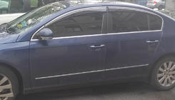 Volkswagen Passat B7 2012-2015 Deflectores de Ventana con Moldura Cromada SD (4uds, EU, Sunplex Chrome) foto 5