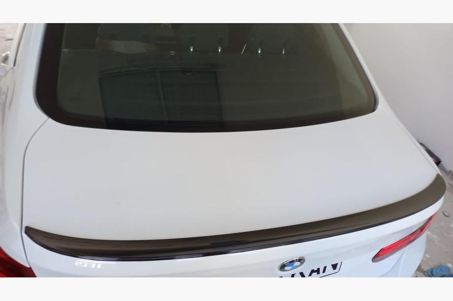 BMW 3 Series F30/F31 2012-2019 Spoiler Lip (Sunplex, Negro) Foto 3