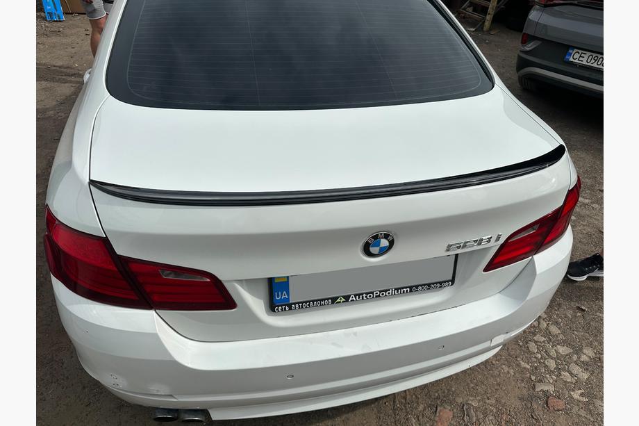 BMW 5 Series F10/F11 2010–2016 Alerón Lip Sunplex (para F10, negro) Foto 12