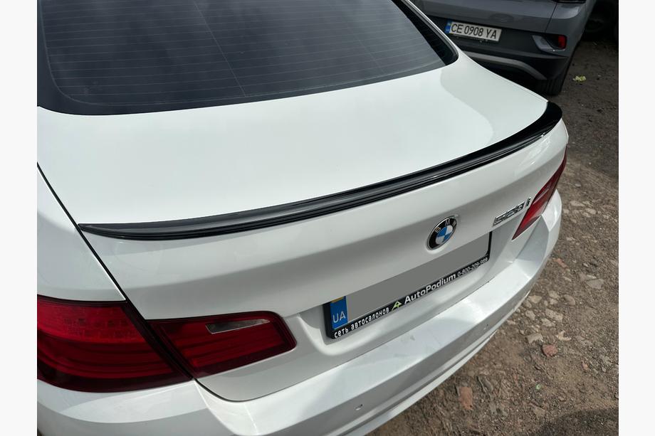 BMW 5 Series F10/F11 2010–2016 Alerón Lip Sunplex (para F10, negro) Foto 13