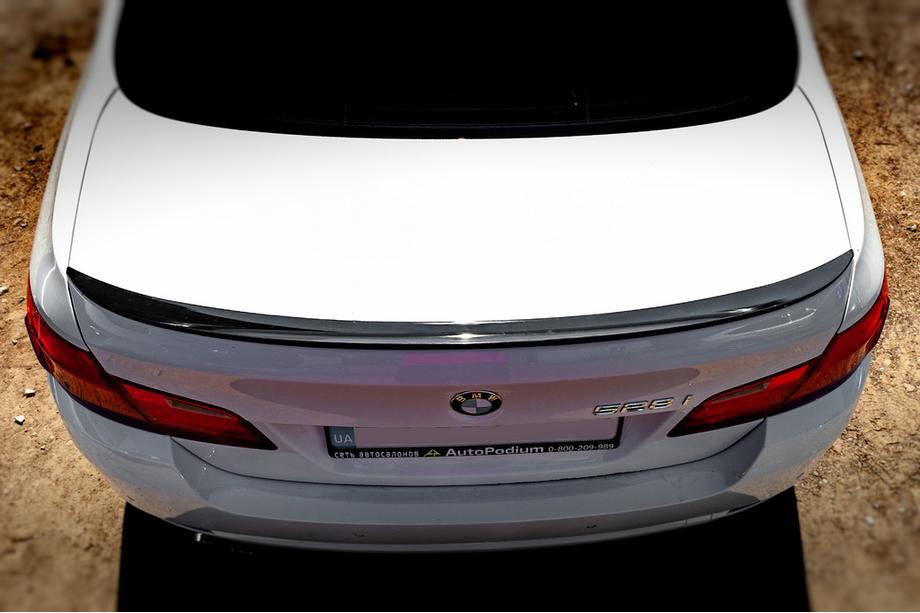 BMW 5 Series F10/F11 2010–2016 Alerón Lip Sunplex (para F10, negro) Foto 9
