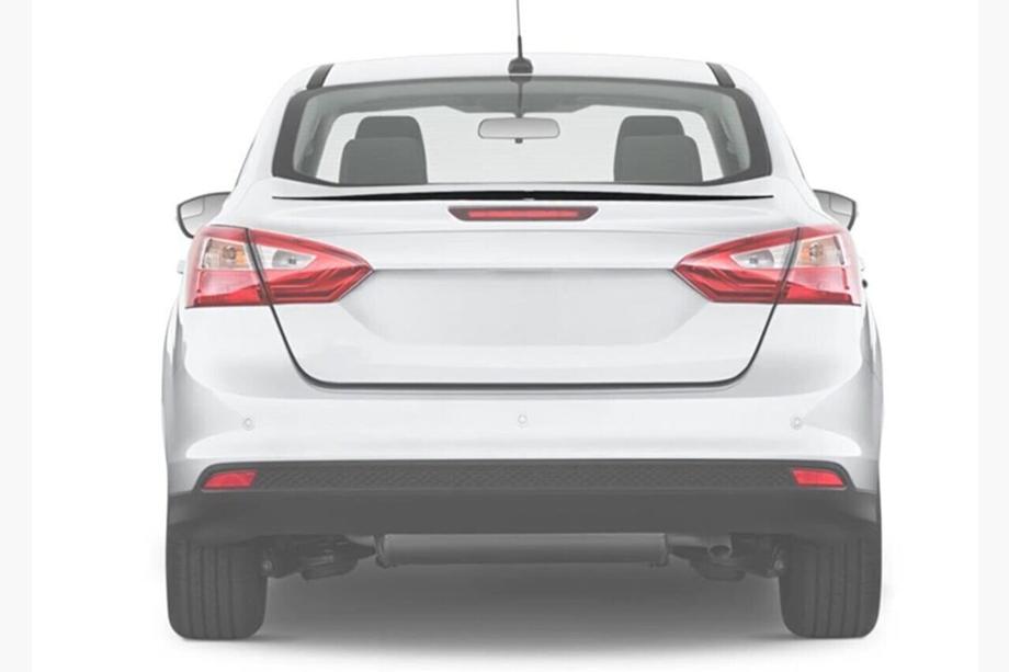 Ford Focus III 2011-2017 Alerón Sedan LIP (Sunplex, negro) (107,2cm x 5,5cm) Foto 5