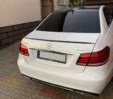 Mercedes E-сlass W212 2009-2016 Spoiler Lip (Sunplex, Negro) (130,5cm x 5,8cm) foto 2