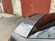 Peugeot 301 2012- Spoiler Lip (Sunplex, negro) (118,5cm x 5,5cm) foto 1