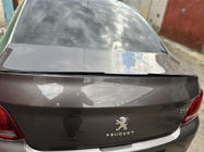 Peugeot 301 2012- Spoiler Lip (Sunplex, negro) (118,5cm x 5,5cm) foto 2