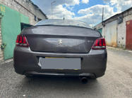 Peugeot 301 2012- Spoiler Lip (Sunplex, negro) (118,5cm x 5,5cm) foto 4