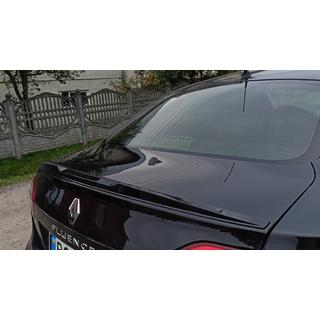 Spoiler Lip (Sunplex, negro) (125,4cm x 7,2cm) Renault Fluence 2009-2016 foto 3