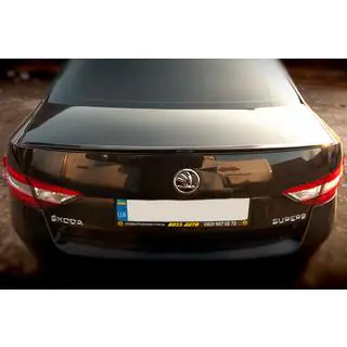 Spoiler Lip (Sunplex, negro) (119,2cm*7,3cm) foto 3