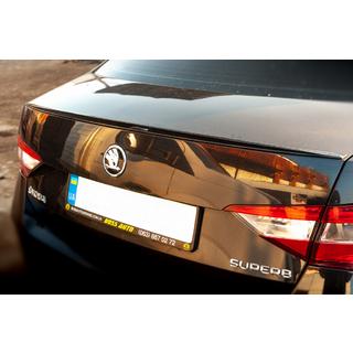 Spoiler Lip (Sunplex, negro) (119,2cm*7,3cm) foto 4